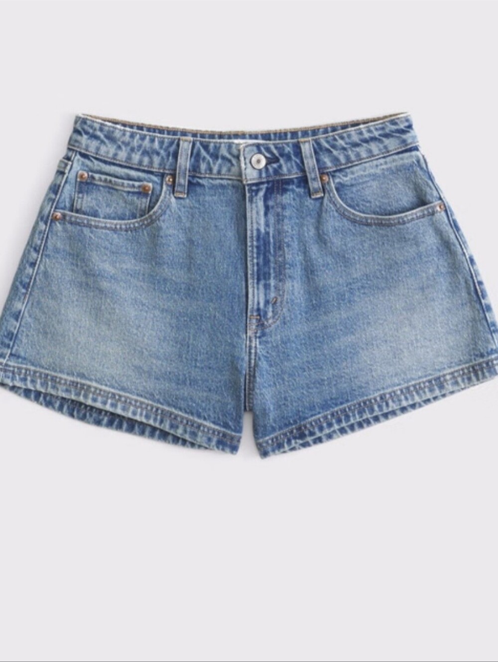 Abercrombie Curve Love Denim Shorts 26